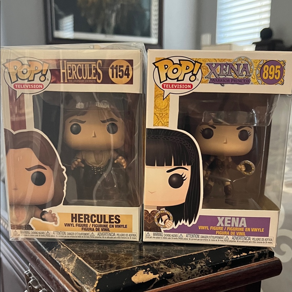 NIB Funko Pop! Hercules and Xena bundle